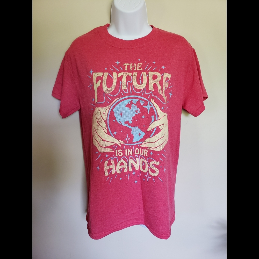 NWT Future In Your Hands Red Top